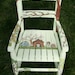 Custom Hand painted Child's Rocking chair with up to two