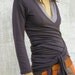 SNUGGLE UP TOP\/ WRAP AROUND SHIRT