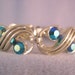 Gorgeous Vintage Bracelet Gold tone metal with Shimmery Stones SALE