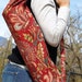Handmade Yoga Mat Bag TROPICS Tropical Red