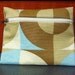 Blue and Tan Coin Purse MODERN IMAGE