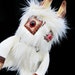 Plush Monster Cute Monster MILLS handmade plushie doll stuffed animal one of a kind