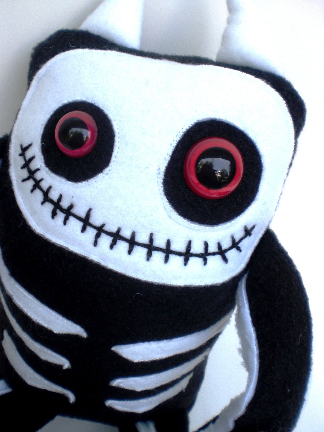 skeleton plush doll