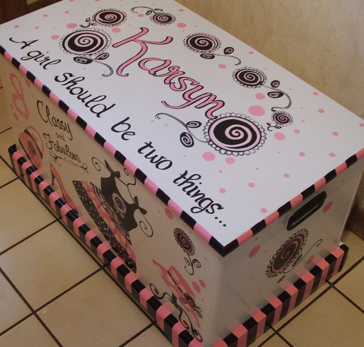 Glamour Girl Toy Chest Custom Designed   Il Fullxfull.208748803 