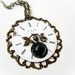 Steampunk Antique Watch Face Necklace