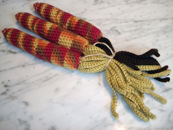 Items similar to Indian Corn Crochet Pattern on Etsy