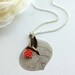 A Hummingbird's Flight of Fancy II - A Silver Plated Necklace. Lovely Gift. Romantic, Sweet. Nature Inspired.