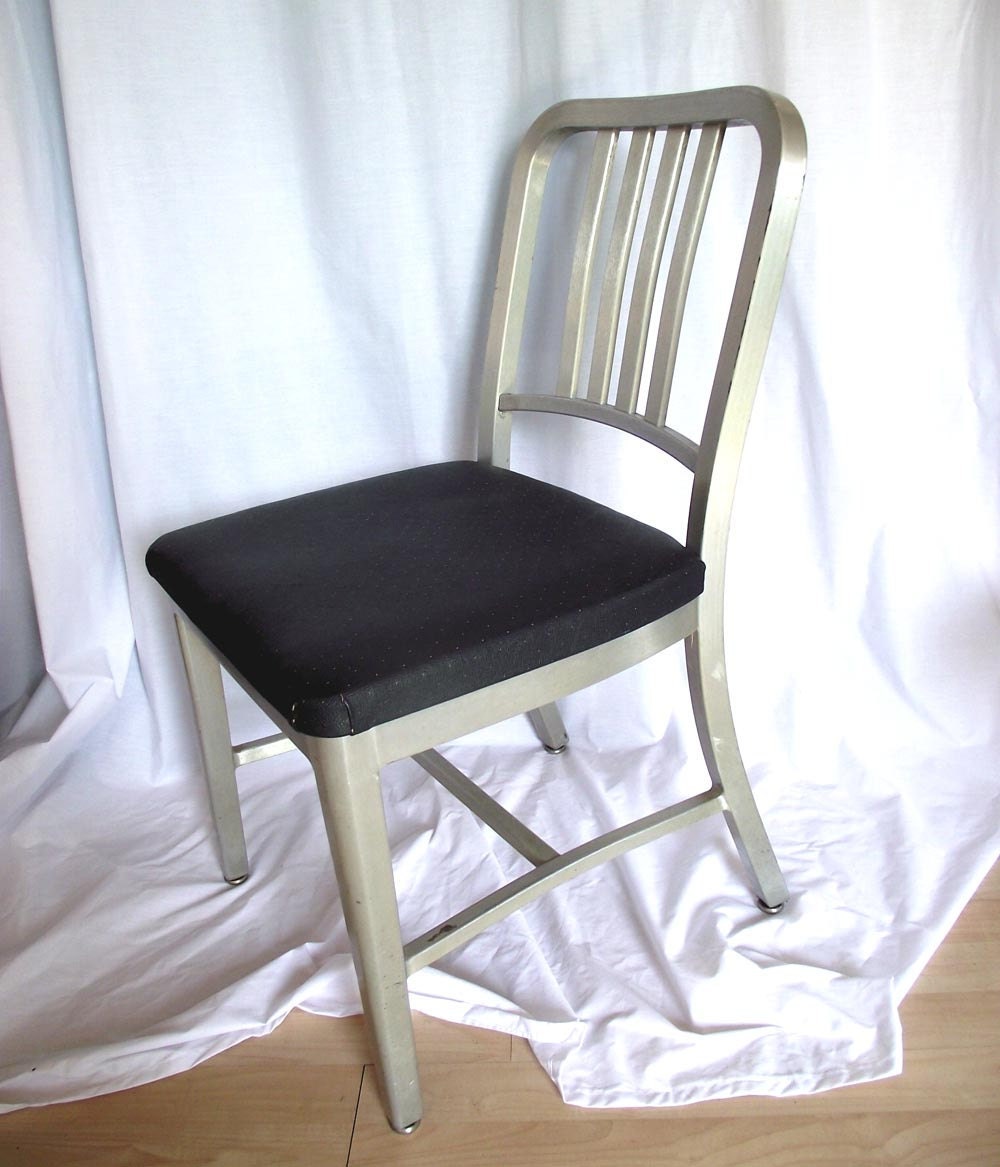 Vintage Goodform Aluminum Chair c 1940 Aluminum Kitchen Chair