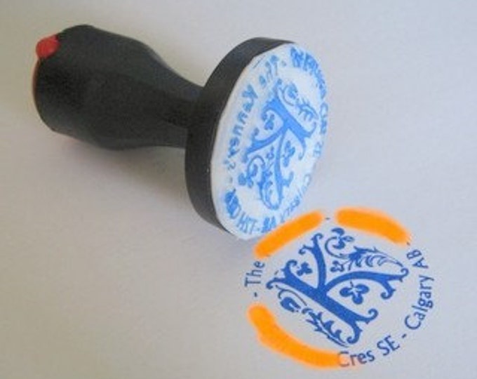 Personalized Handle Mounted From The Kitchen of Custom Rubber Stamp K6