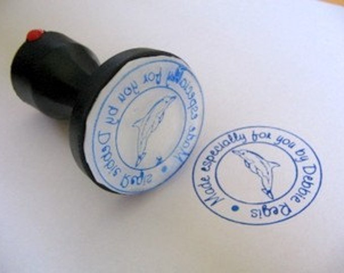 Personalized Custom Handle Mounted Made Return Address Rubber Stamp R29