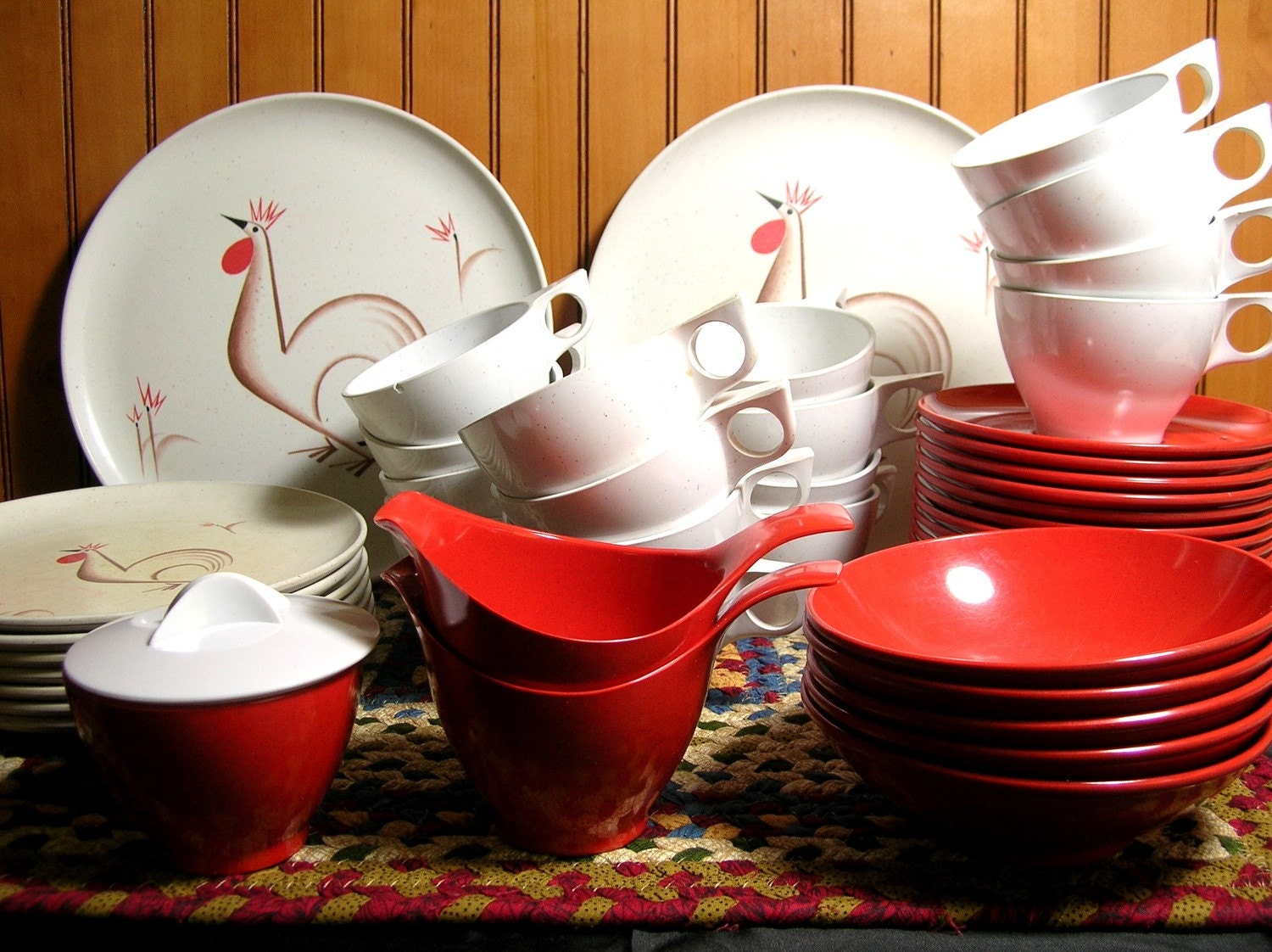 Vintage Melmac Dish Set