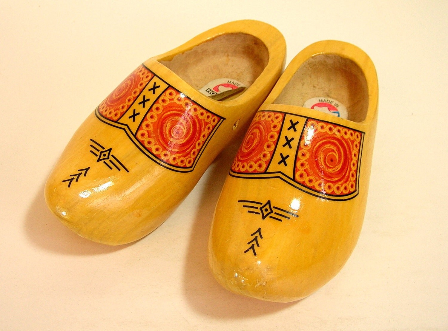Vintage Dutch Clogs Shoes