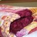 Amber Fields HANDMADE Flannel Lap or Baby Quilt