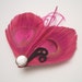 READY TO SHIP - PINK - Petite Clip or Headband
