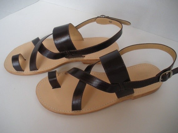 Items similar to HANDMADE LEATHER SANDALS on Etsy
