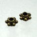 100 pcs of antique brass little Bali style spacer - 5.7x3.2mm