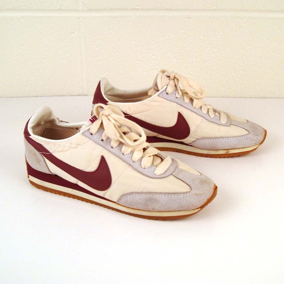 Vintage 1980s Maroon Nike Sneakers Women S Size 8   Il 570xN.213481277 