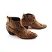 Snakeskin Boots Vintage 1980s Women's size 7 1/2