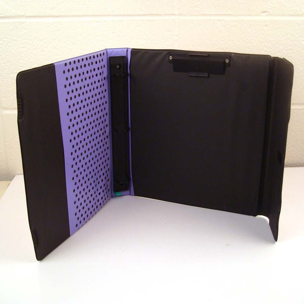 Vintage 1980s Mead trapper Keeper 3 ring Binder Designer