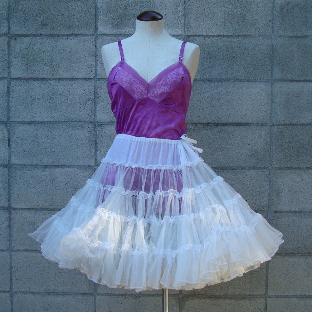 vintage crinoline petticoat