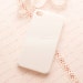 IPhone 4 White Acrylic Mobile Case for Decoden