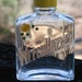 reserved for Joana gorgeous antique apothecary Witch Hazel impressed gold lettering bottle yellow bakelite lid