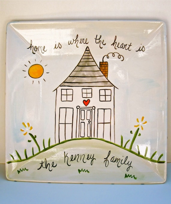 realtor closing gift new home hand painted personalized custom