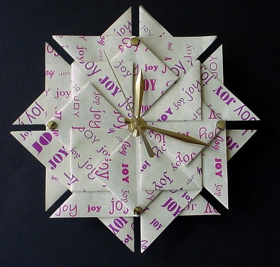 Origami 1st Wedding Anniversary Paper Gift Joy by Giftedpapers