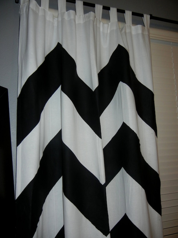 Chevron Stripe Curtains