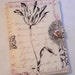 Kindle Paperwhite cover, iPad Mini cover, Kindle Fire Cover , Book Style, Plum Antiquity, Glass Button, Nook Cover, Kobo Cover