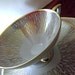 Vintage Mitterteich Porcelain Cup, Saucer, Dessert Plate, Pink, Lavender, Gold
