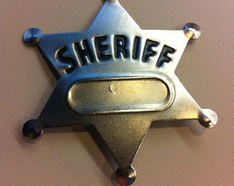 Dynamic image with printable sheriff badge Accomplished image with printable sheriff badge