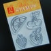SALE Fruit Clear Stamp Set