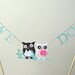Cake Bunting, Owl Wedding Cake Topper, We Do Wedding Topper