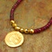 RESERVED for marilena1 - Golden Om