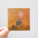 pumpkin sky / original painting on canvas
