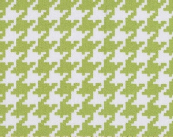 SALE Houndstooth in Lime Home Decor by Vicki Payne for Free Spirit - 1 Yard
