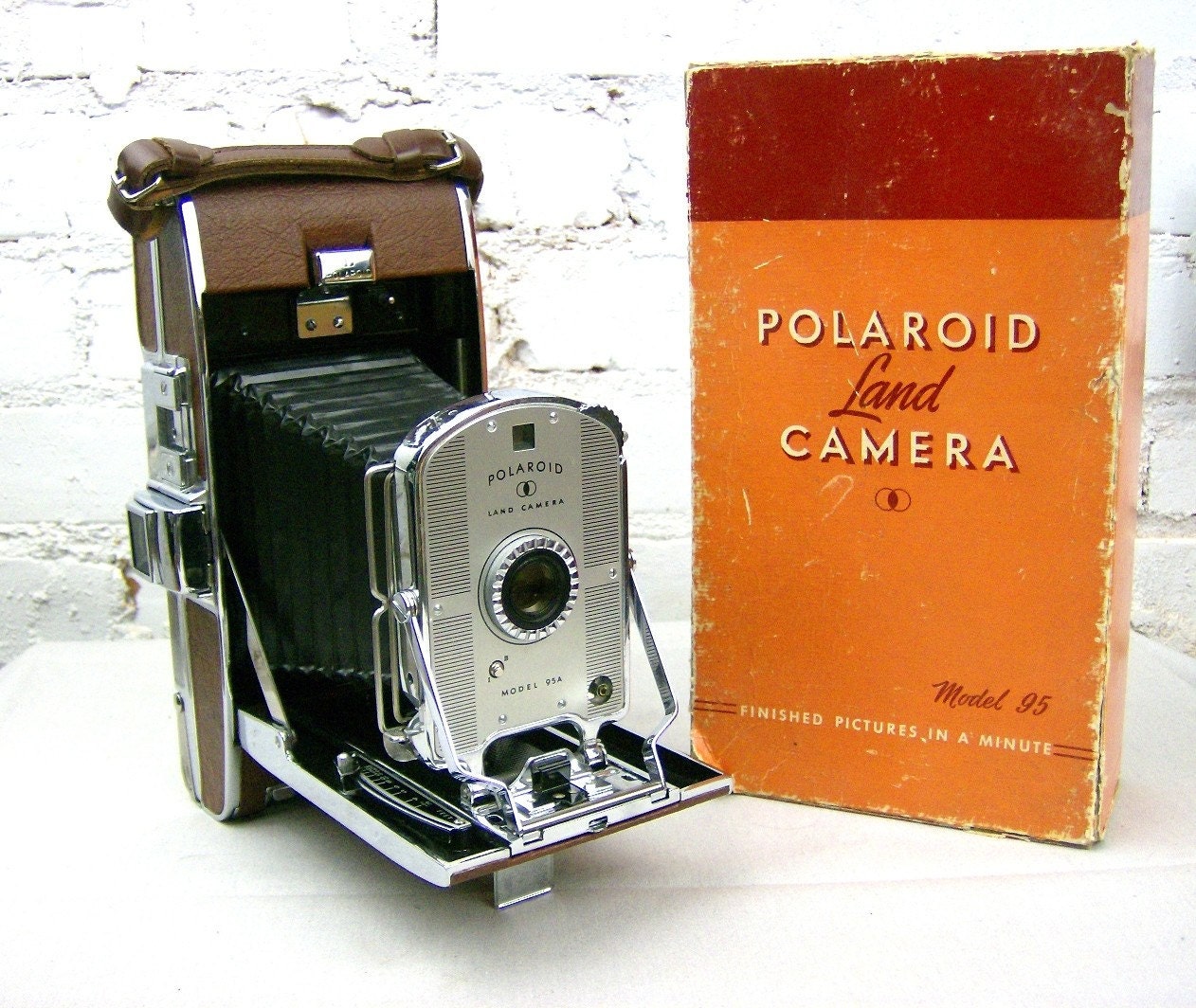 RESERVED 1940's Polaroid Land Camera Model 95 with