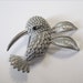 HOLD for YULIA Early J. J. Jonette Jewelry Silver Hummingbird Pin Brooch