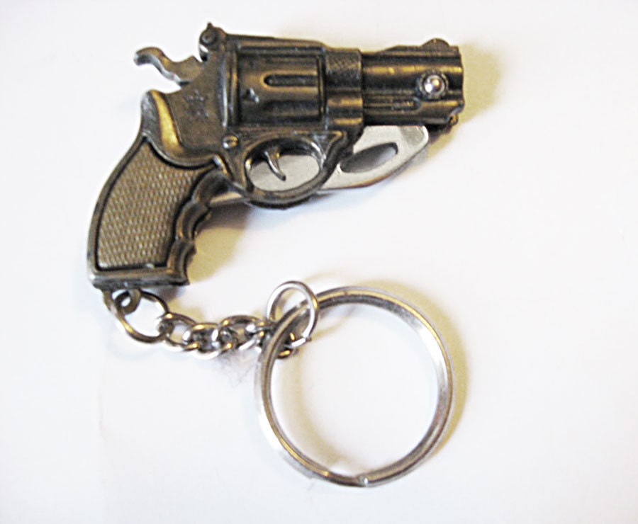 HOLD For MARGARET One Vintage Mini Gun Knife Keychain