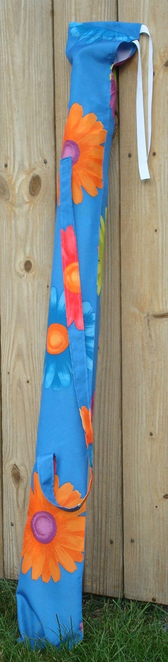 Beach Umbrella Carry Bag 12 inch by MadMaryCreations on Etsy