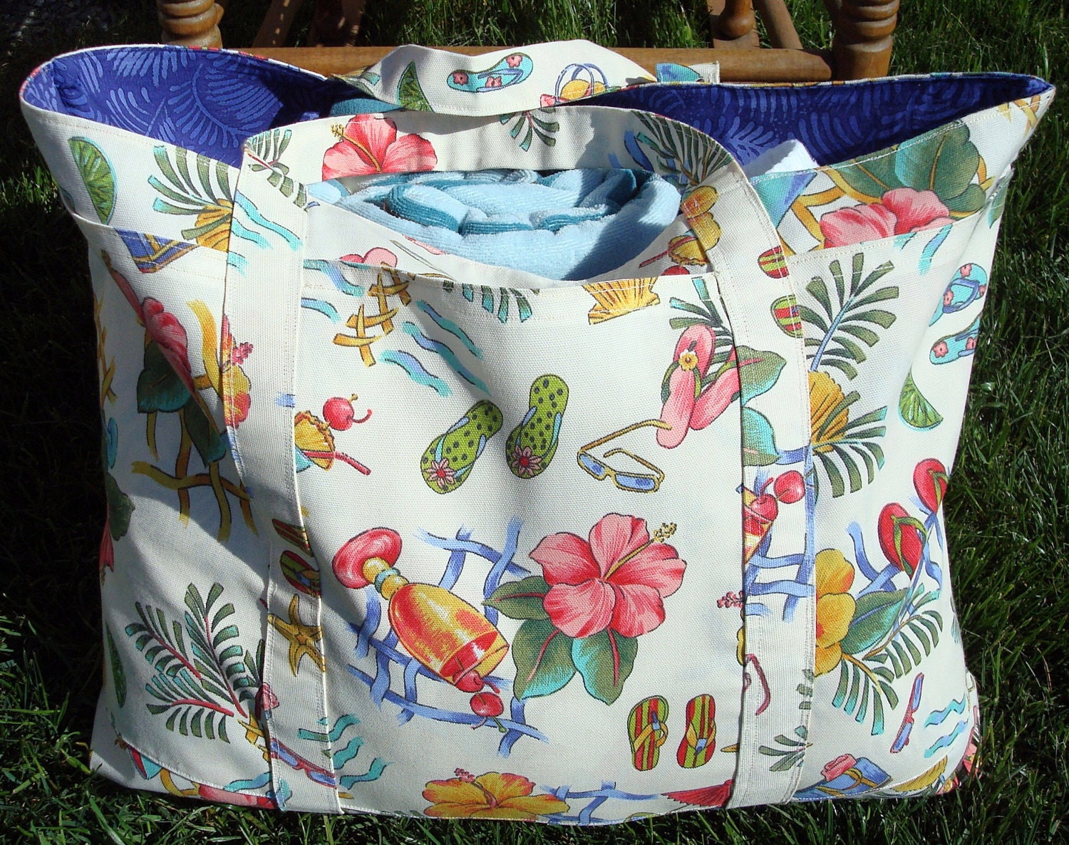 x large beach tote