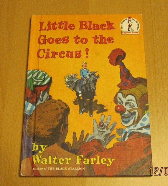 Little Black Goes to the Circus picture book by Walter Farley