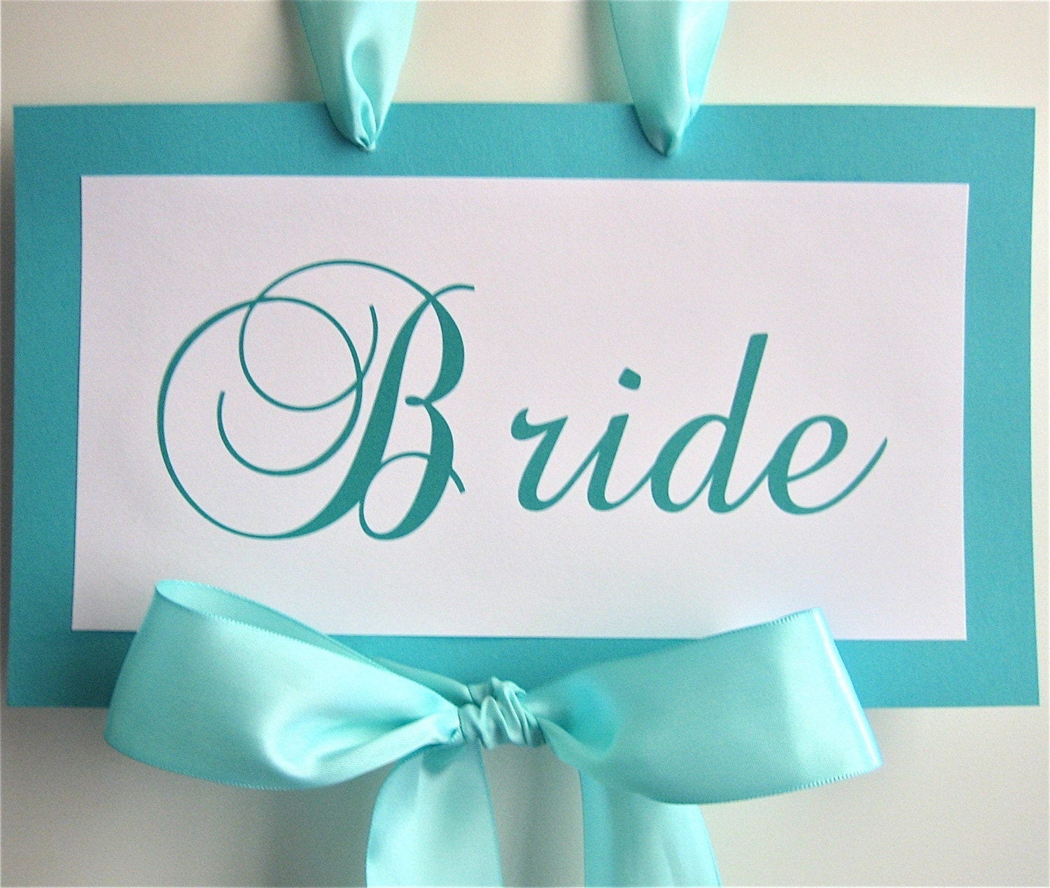Bride And Groom Chair Sashes 2 Pc Set By PinkAvenueBride