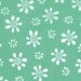 Half Yard - Wee Woodland by Keiki for Moda - Daisy on Turquoise