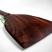 eco reclaimed local wood black walnut spatula