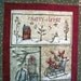 Quilted wall hanging Winter Let it snow