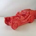 Vintage Avon Fire Truck Red Cologne Bottle Decanter RESERVED HARTMAN
