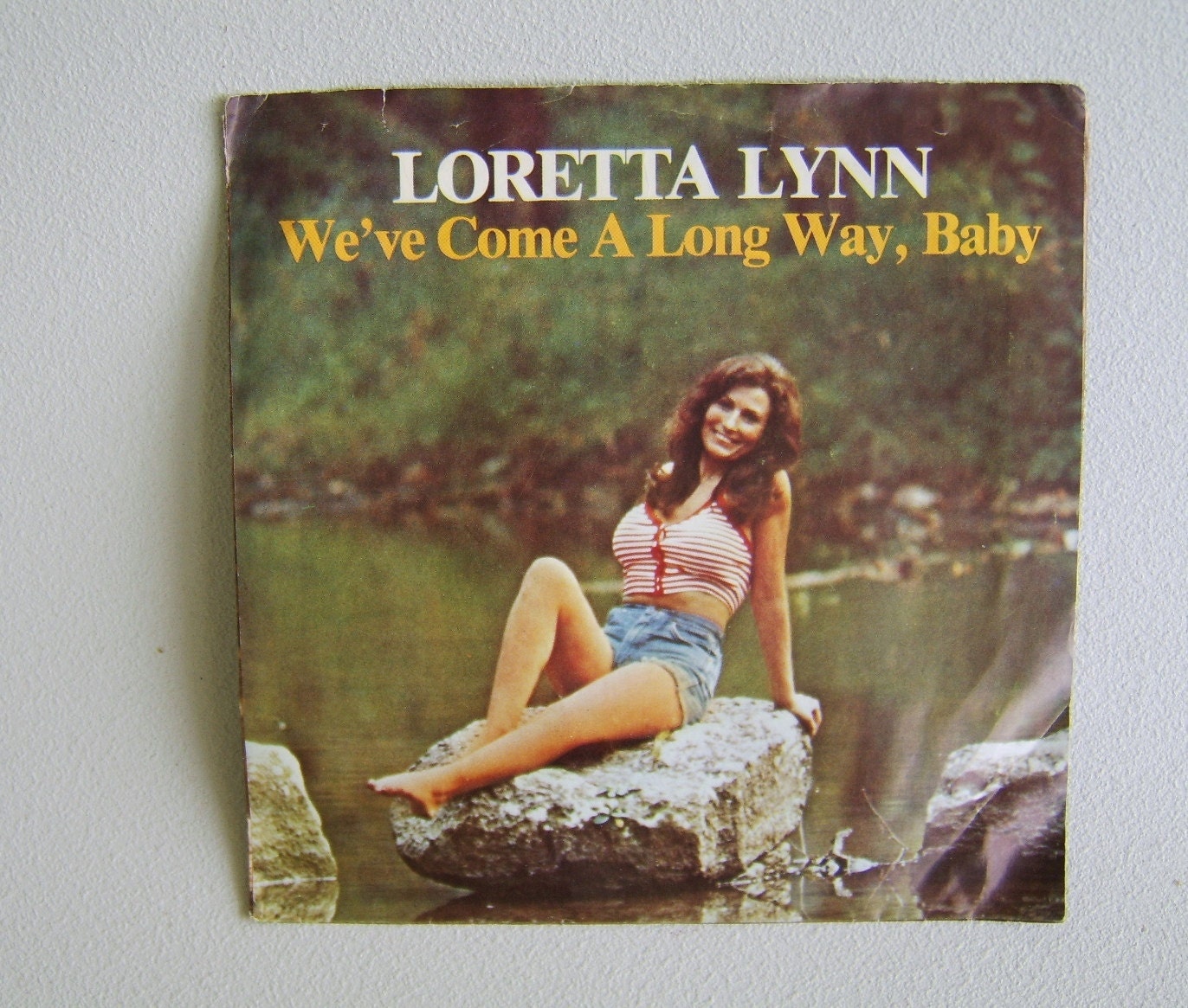 Vintage Loretta Lynn Vinyl 45 Record