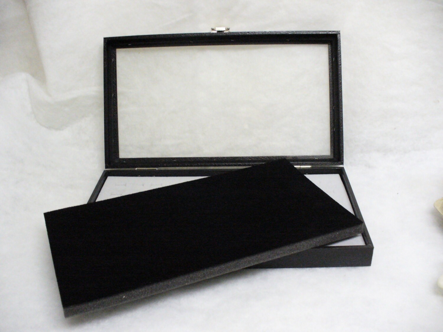 144 Ring Glass Top Display Case Box by WithTheseHands3113 on Etsy